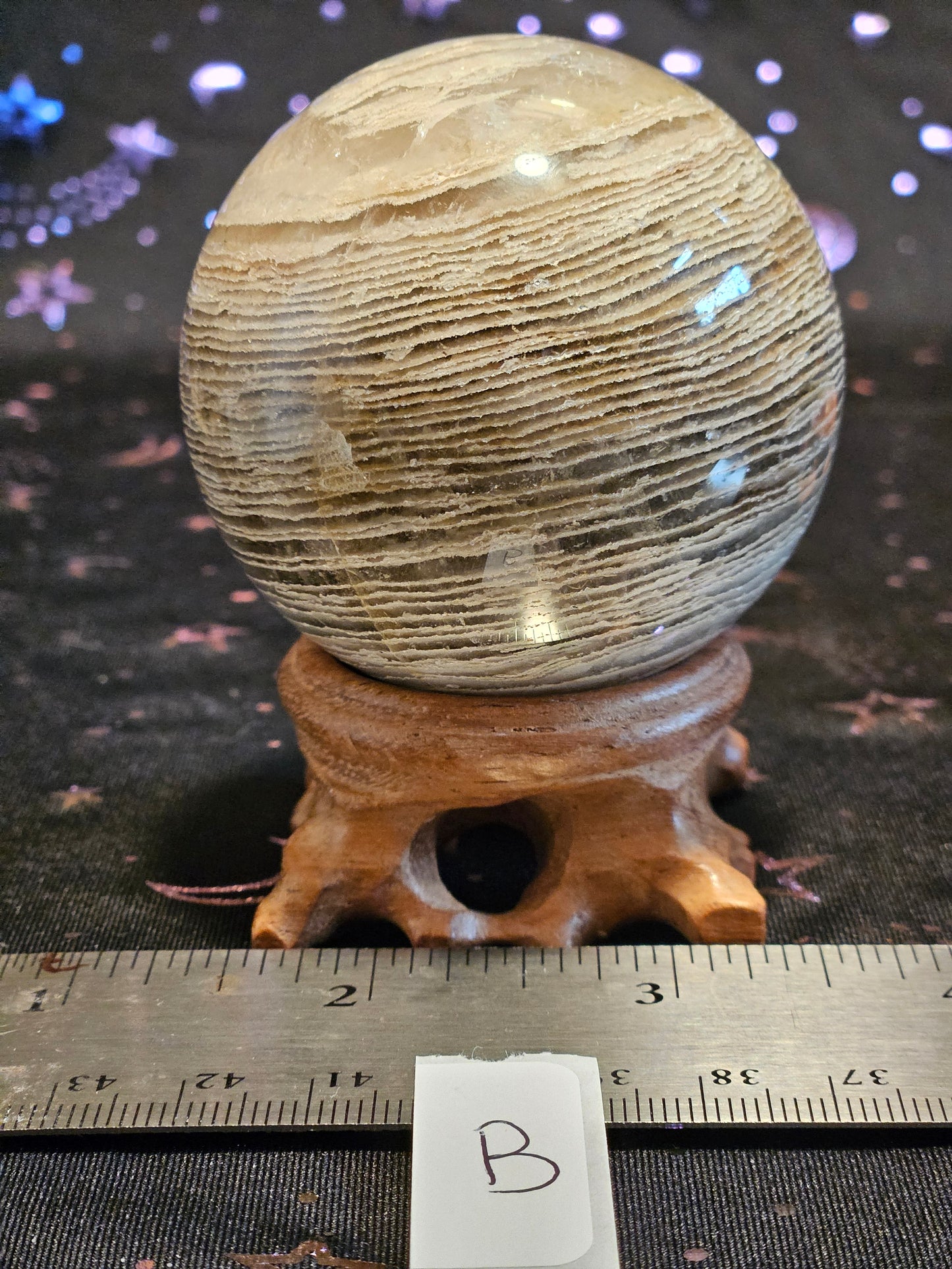 1000 Layer Agate Sphere