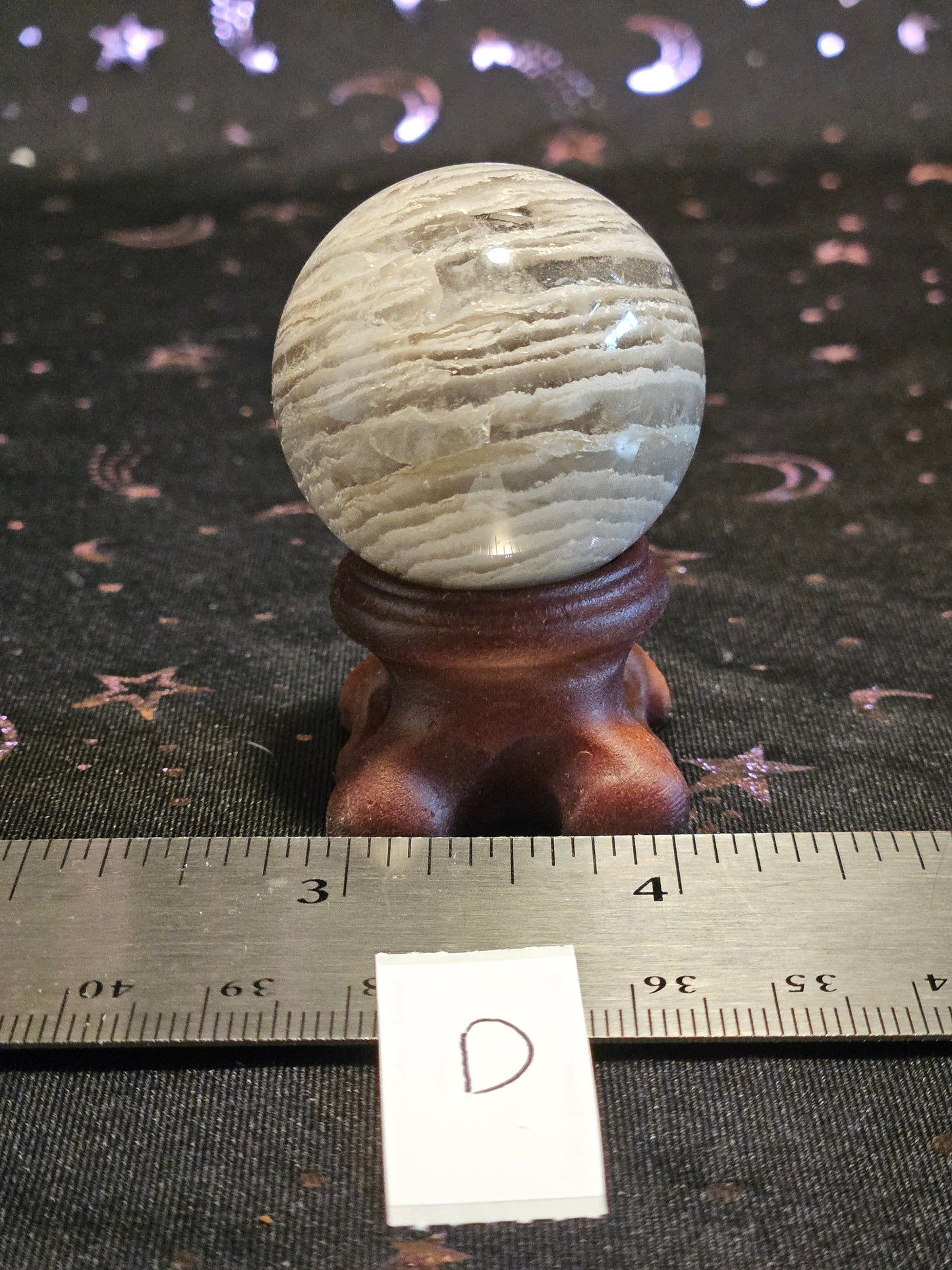 1000 Layer Agate Sphere