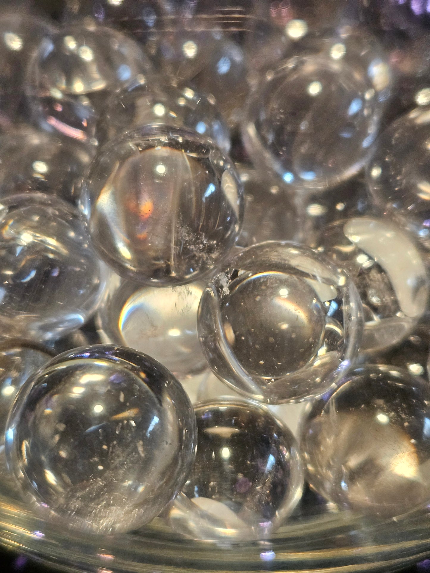 Clear Quartz Sphere - Tiny