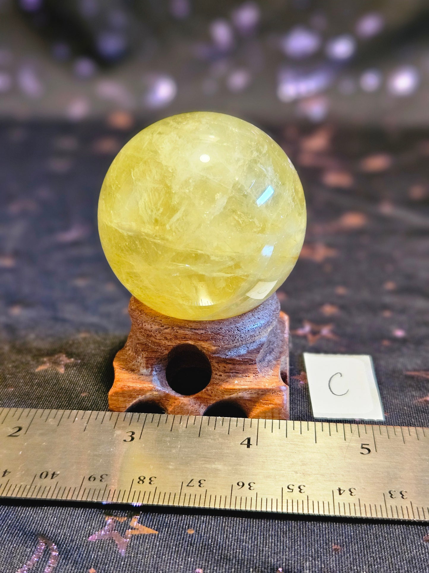 Citrine Sphere