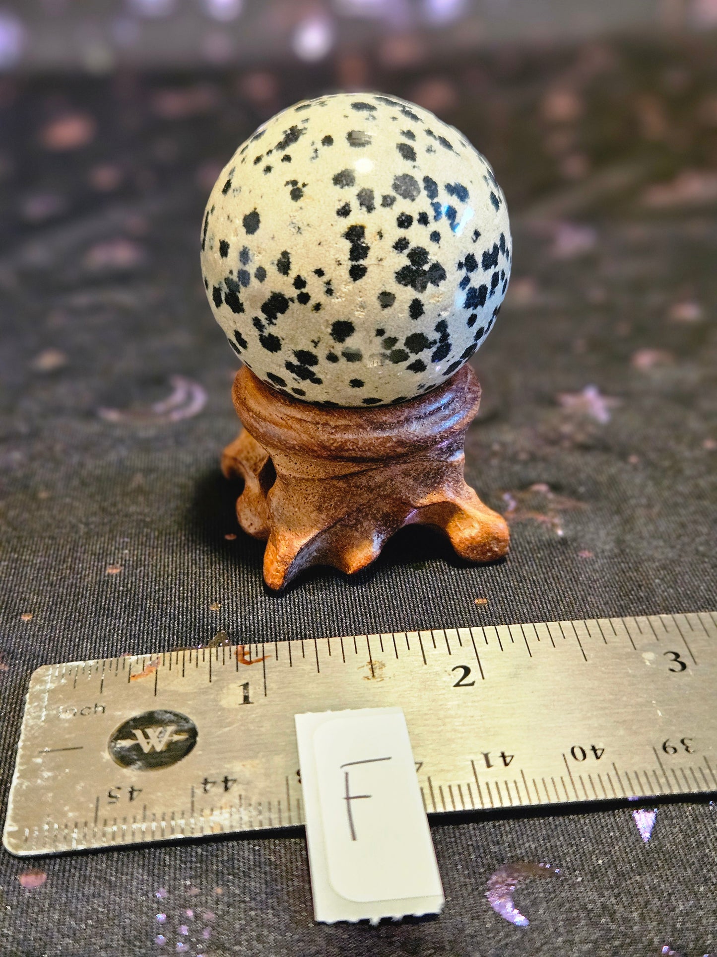 Dalmation Stone Sphere