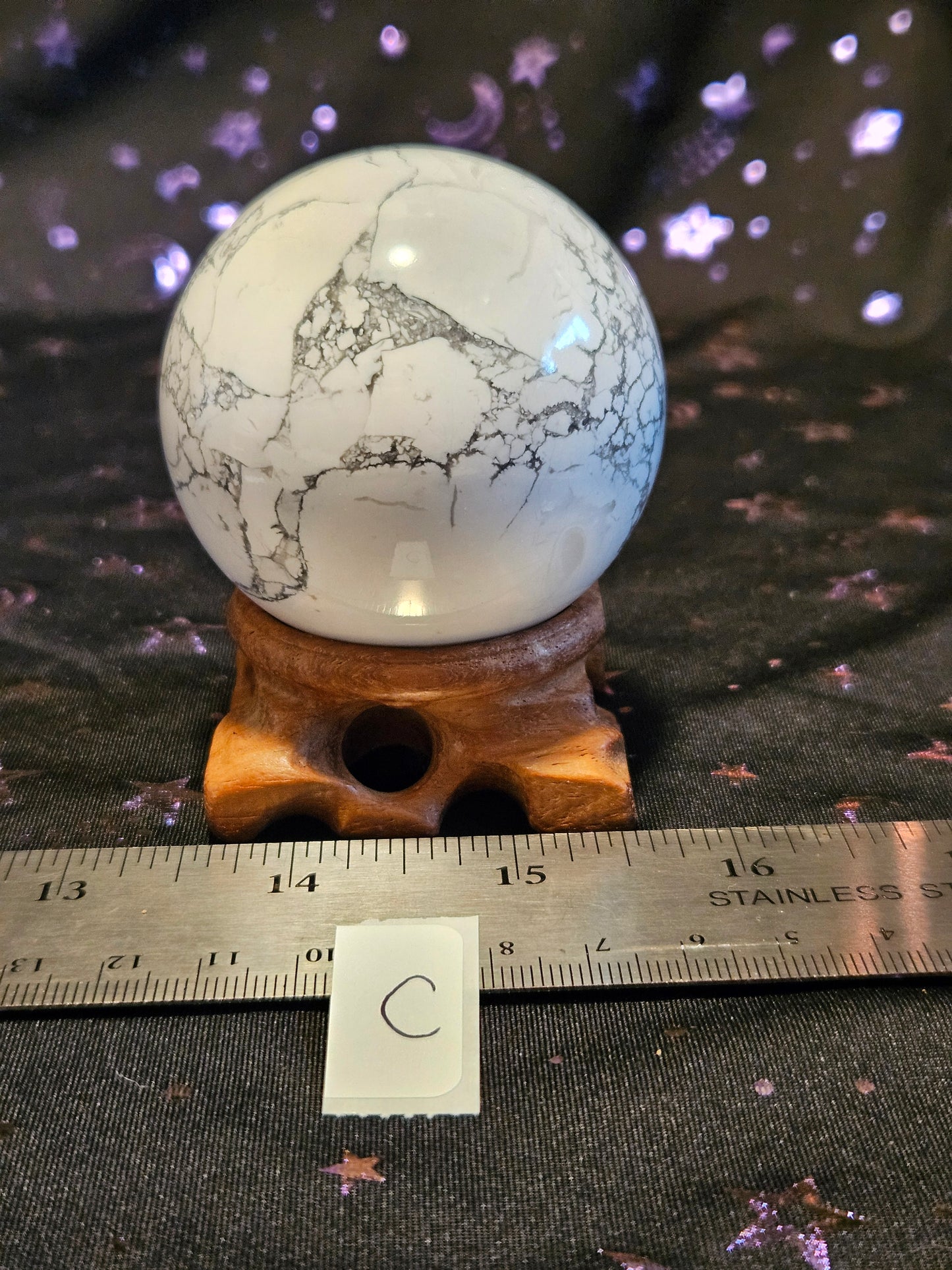 Howlite Sphere