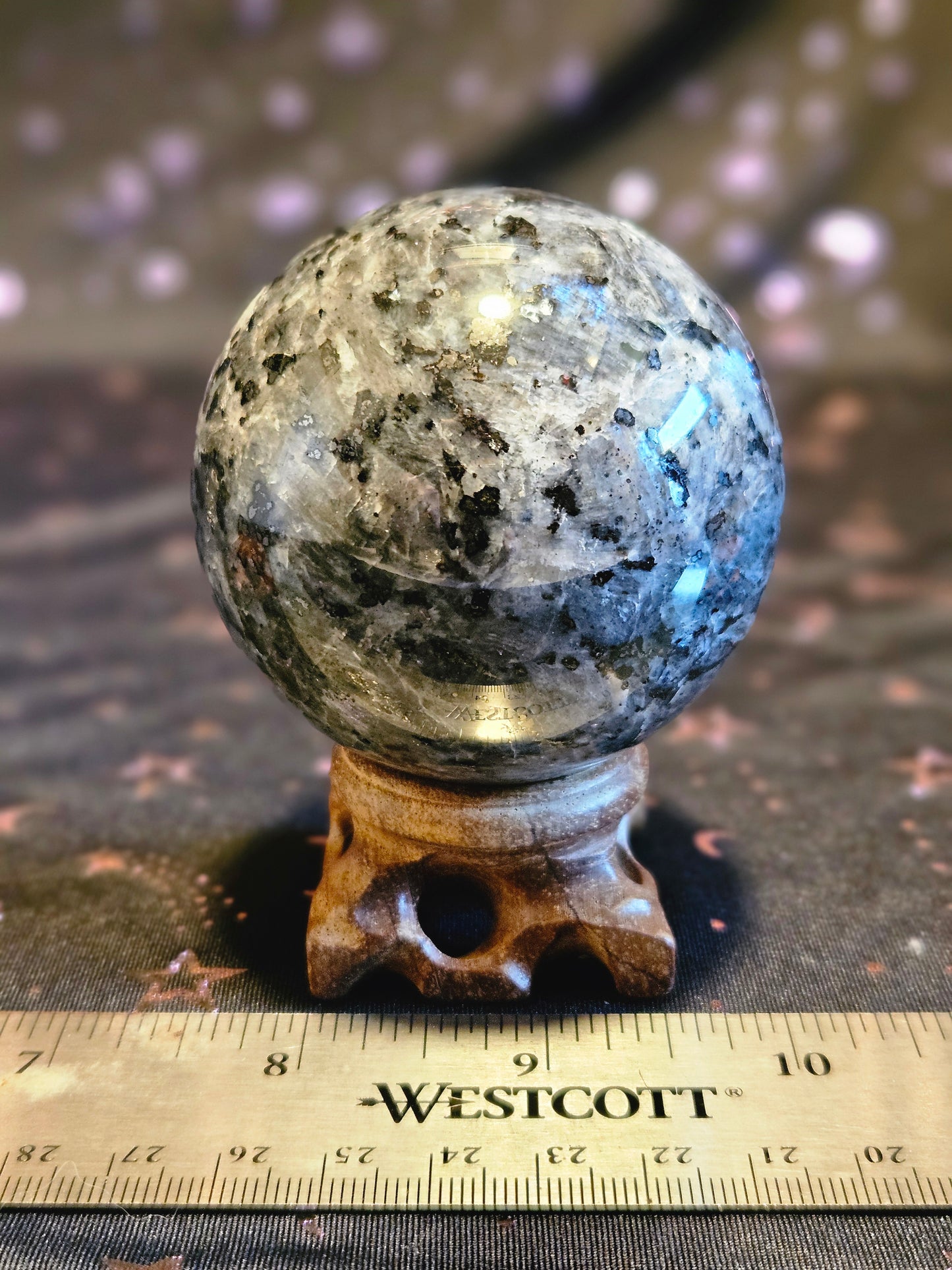 Larvikite Sphere