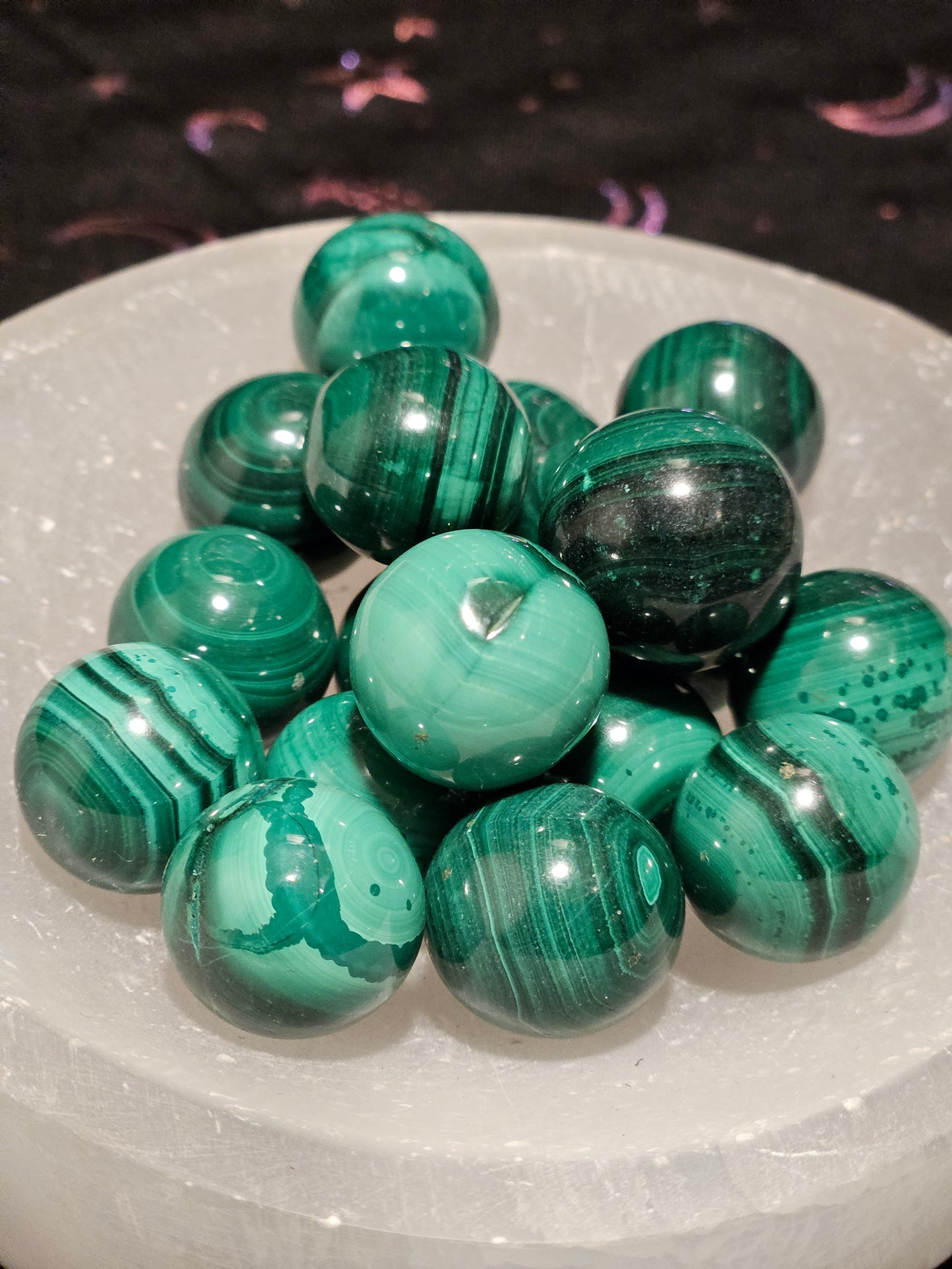 Malachite - Tiny Spheres