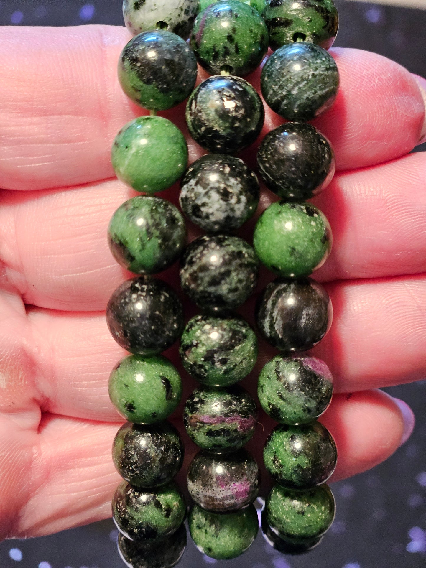 Ruby in Zoisite Bracelet